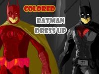 Colored batman dress up