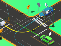 Crazy traffic racer online