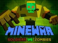 Minewar soldiers vs zombies