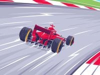Formula racing crazy car game