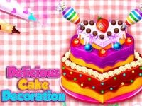 Delicious cake decoration