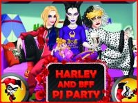 Dress up game: harley and bff pj party