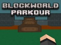 Blockworld parkour
