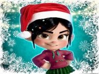 Vanellope von schweetz christmas dress up