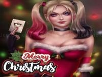 Harley quinn christmas sweater dress up