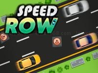 Speed row traffic racing car