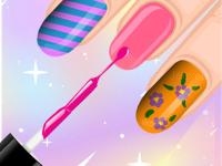 Fashion nail salon game
