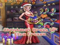 Elsa frozen christmas dress up