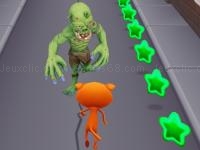 Angry cat run - zombies alley