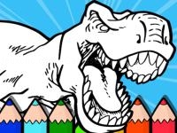 Coloring dinos for kids