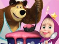 Masha and bear cooking dash