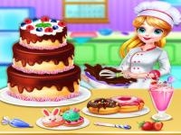 Sweet bakery chef mania- cake games for girls
