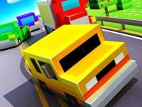 Blocky highway: traffic racing -race