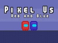 Pixel us red and blue