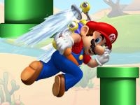 Super flappy mario