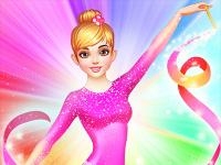 Gymnastics games for girls dress up pro