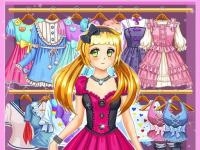 Anime kawaii dress up game for girl