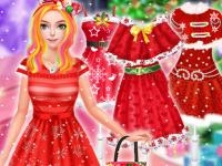 Christmas princess dress up