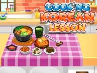 Cooking korean lesson
