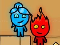 Fireboy & watergirl in the light temple