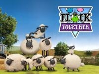 Shaun the sheep flock together