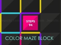 Color maze block