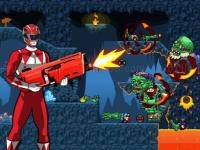 Idle power rangers kill zombies