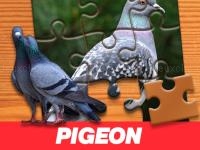 Pigeon jigsaw puzzle