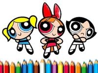 Powerpuff girls coloring
