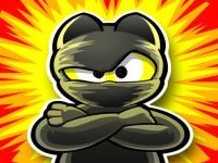 Angry ninja hero
