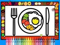 Color and decorate dinner plate