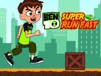 Ben 10 super run fast