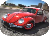 Real fast car racing race cars in street traffic