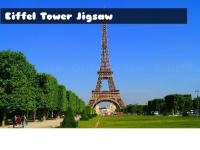 Eiffel tower jigsaw