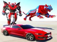 Transformers car robot transforming game