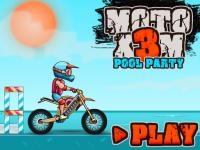 Moto x3m pool party game