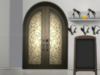 Penguin caretaker escape