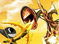 Siren head vs cartoon cat