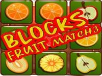 Blocks fruit match3