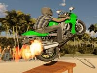 Xtreme bike stunts
