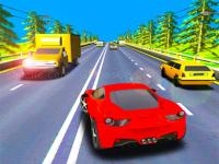 Highway road racer traffic racing