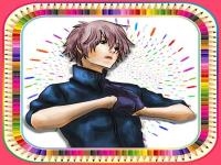Coloring book to draw anime & manga