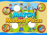 Match missing pieces kids educational game