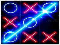 Tic tac toe glow - arabian night