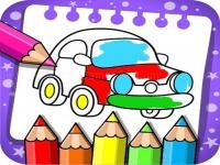 Coloring games: coloring book, painting, glow draw