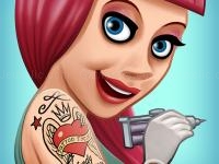 Tattoo salon art design game