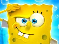 Funny spongebob parkour racer 3d