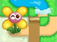 Water connect puzzle - water me please!