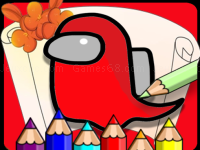 Coloring book for amoung us