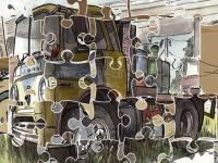 Junk trucks jigsaw